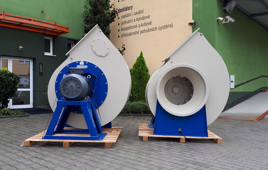 Ventilátory z plastů